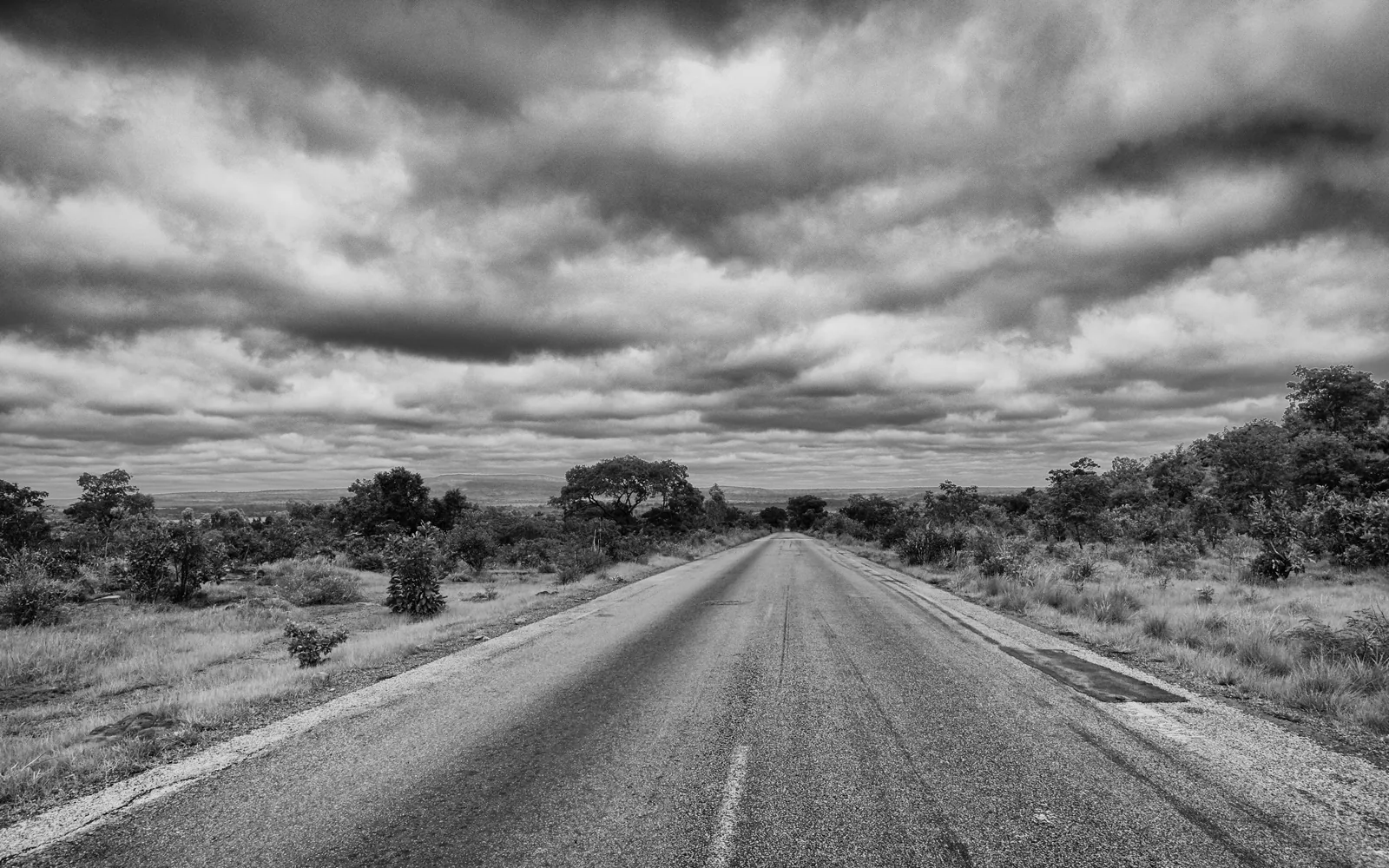 Road between Bobo Dioulasso and Banfora, Burkina Faso