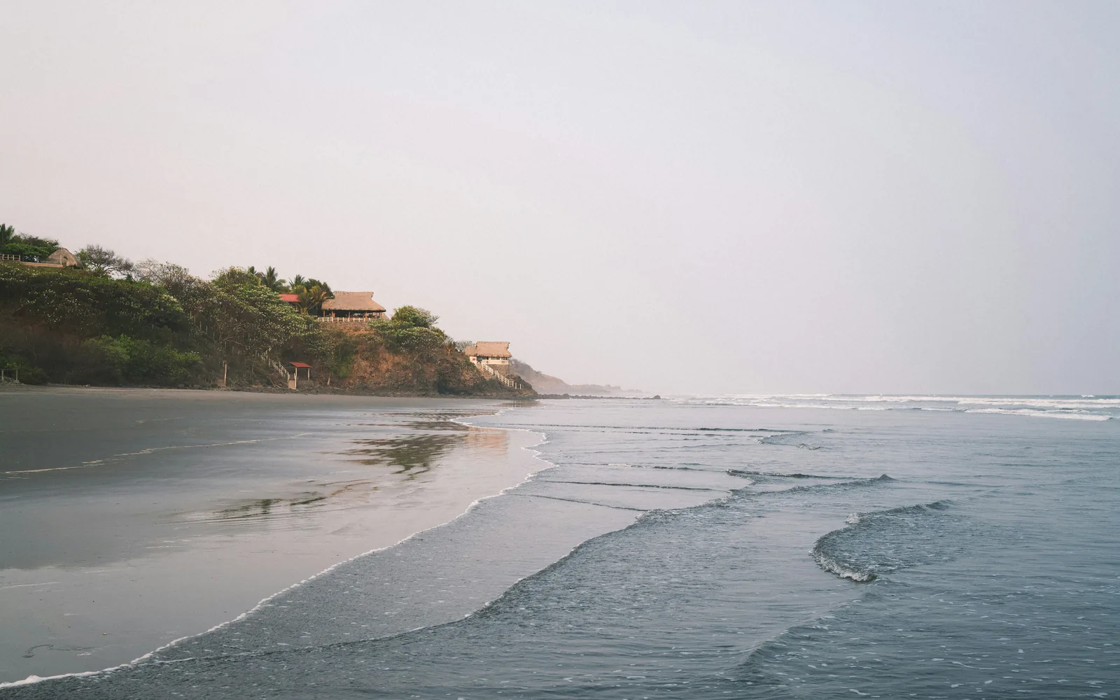 El Salvador coast line