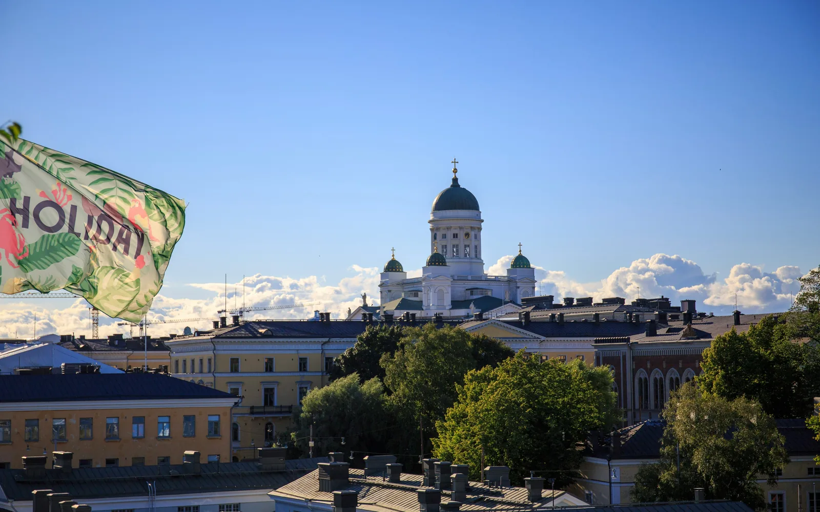 That photo, naturally, was captured during the holiday in Helsinki