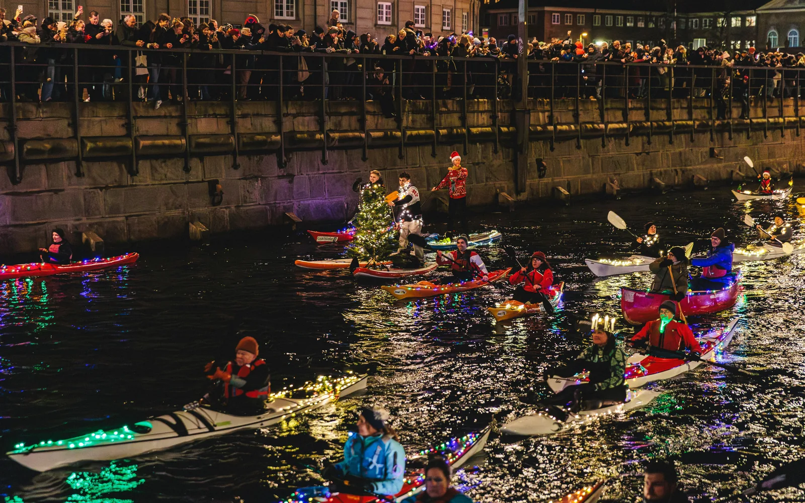 Kayak Santa Lucia Parade